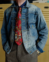 Wash Denim Jacket LabourUnionClothing