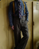 Workwear Striped Shirt-Light Blue LabourUnionClothing
