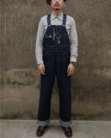 Workwear Raw Denim Dungarees