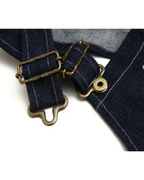 Workwear Raw Denim Dungarees