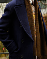 Sapphire Double-breasted Polo Coat LabourUnionClothing