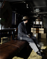 Ambassador-Series Three-pieces-Suits Trousers-Grey LabourUnionClothing