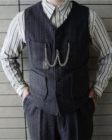 Ambassador Three-Pieces-Suit Waistcoat-Grey