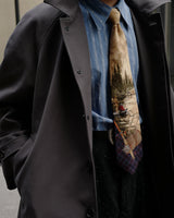 Black Balmacaan LabourUnionClothing