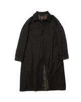 Black Balmacaan LabourUnionClothing