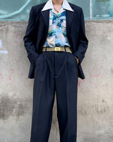 Black Three Button Jacket