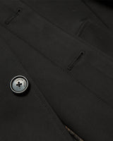 Black Balmacaan LabourUnionClothing