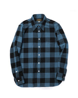 Blue Plaid Shirt LabourUnionClothing