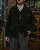 Shawl-Collar Corduroy Work Jacket LabourUnionClothing