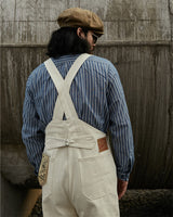 Double Front Cotton Duck Dungarees