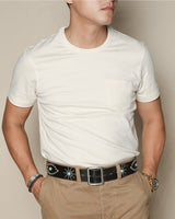 LabourUnion-clothing-american-retro-vintage-handmade-1940s-US-Rib-Pocket-Tee-white-model