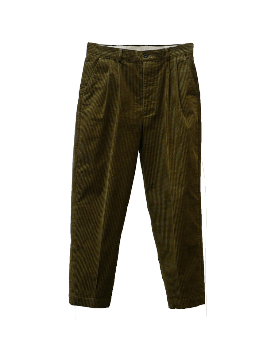 Two Tack Trousers Jacquad Corduroy – Labour Union Clothing-Since