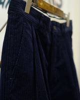 Two Tack Trousers Jacquad Corduroy LabourUnionClothing