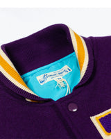 Leather Sleeve Letterman Jacket LabourUnionClothing