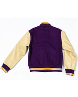 Leather Sleeve Letterman Jacket LabourUnionClothing
