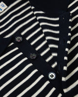 Pique Striped Polo Shirt LabourUnionClothing