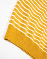 Pique Striped Polo Shirt LabourUnionClothing