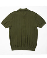 Ribbed Polo Shirt
