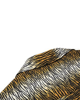 Tiger Pattern Printed Aloha Shirt