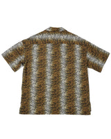 Tiger Pattern Printed Aloha Shirt LabourUnionClothing