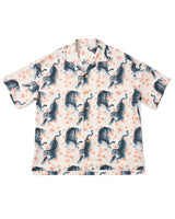 Tiger Printed Aloha Shirt LabourUnionClothing