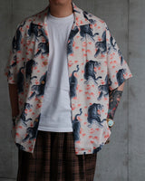 Tiger Printed Aloha Shirt LabourUnionClothing