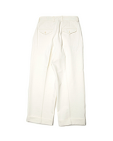 Commander Chevron Pattern Pleated Trouser