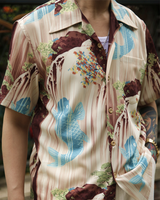 Labourunion_clothing_handemade_american_retro_vintage_style_menswear_Ukiyo-e_Koi-Fish_Waterfall_Cream_Aloha_Shirt