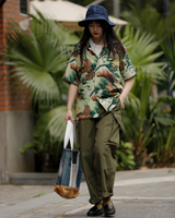 Ukiyo-e Mountain Falcon Aloha Shirt