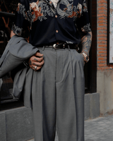 Labourunion_clothing_handemade_american_retro_vintage_style_menswear_bottoms_Classic_California _conservative _slack_grey