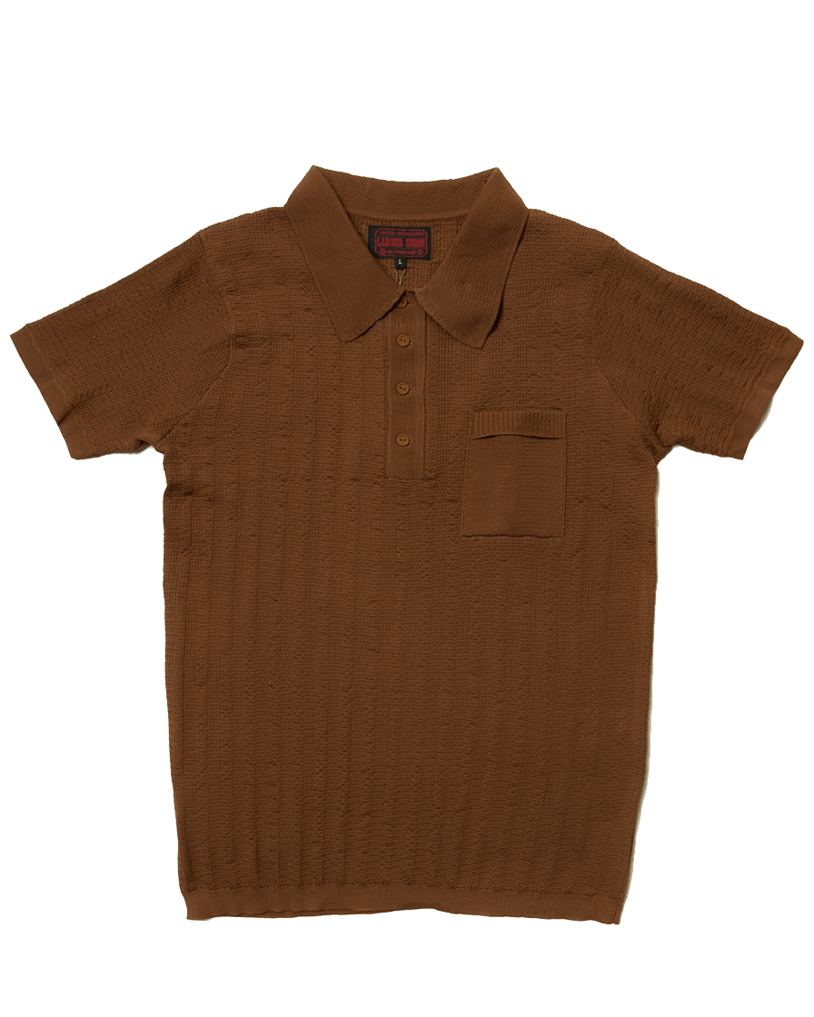 tokion Wasted Youth KNIT POLO M Black