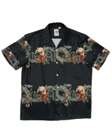 Labourunion_clothing_handemade_american_retro_vintage_style_menswear_tops_Entrenched_DragonTiger_Ukiyo-e_BLK_Aloha_Shirt