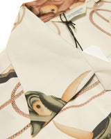 Noh Mask Aloha Shirt Special Edition White LabourUnionClothing