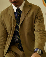 Salt Shrinking Gorge Lapel Chore Blazer