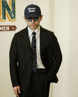 Gorge Lapel Two Button Linen Blazer LabourUnionClothing