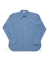 Jacquard Shirt Ver.02 Blue LabourUnionClothing