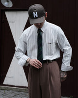 Jacquard Stripe Shirt LabourUnionClothing
