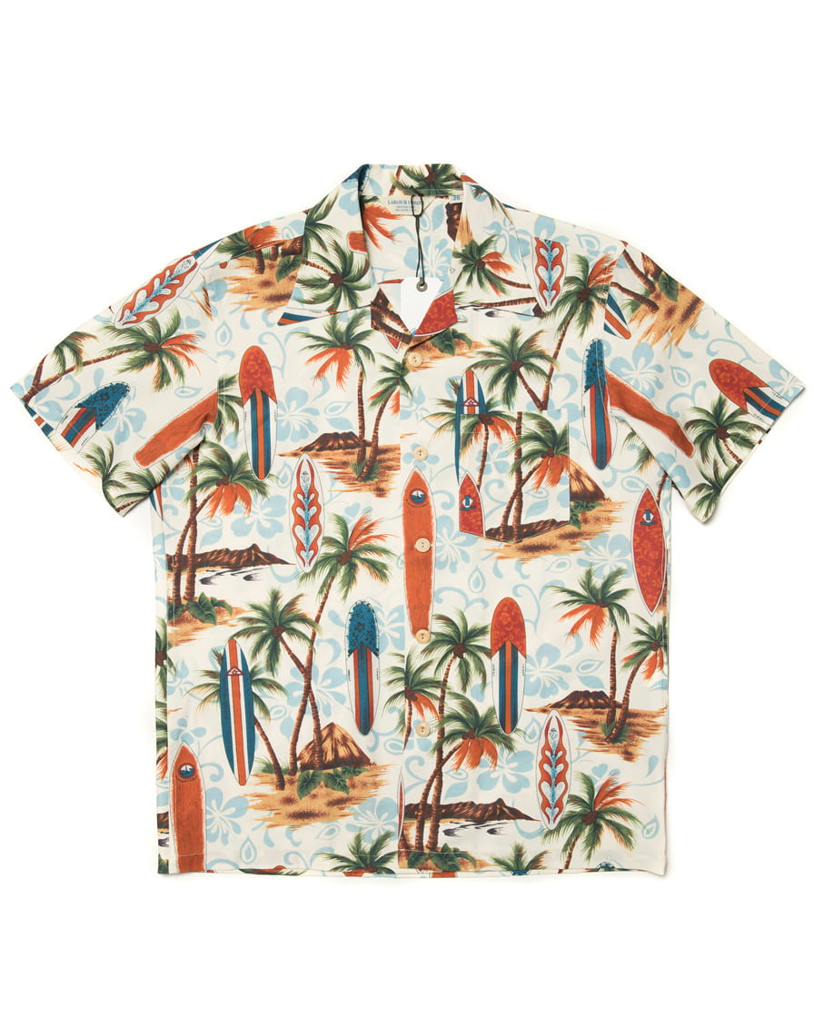 Palm Tree Hawaiian Shirt - Labour Union Clothing – Labour Union
