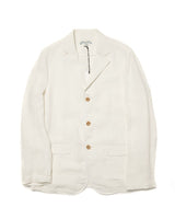 Three Button Cotton Linen Blazer LabourUnionClothing
