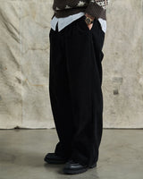 Cord Loose Straight Trousers Labour Union Clothing