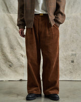 Cord Loose Straight Trousers Labour Union Clothing