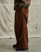 Cord Loose Straight Trousers Labour Union Clothing