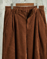 Cord Loose Straight Trousers Labour Union Clothing