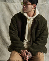 Fleece Jacket Snap-button