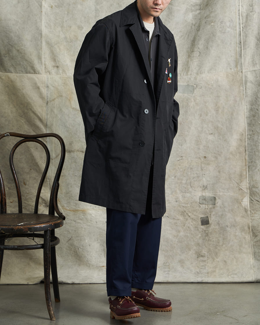 Balmacaan Overcoat | Classic Menswear | 22AW LabourUnion Clothing