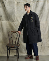 Oversized Balmacaan Overcoat Labour Union Clothing