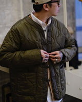 Braid Button Parka Liner Jacket Labour Union Clothing