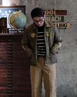 Quilting Vietnam Satin Jacket Labour Union Clothing