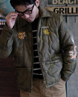 Quilting Vietnam Satin Jacket Labour Union Clothing