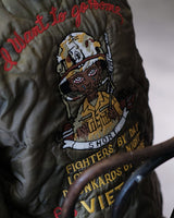 Quilting Vietnam Satin Jacket Labour Union Clothing